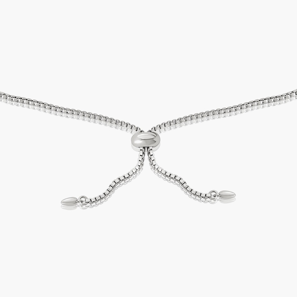 Hello Kitty Authentic Pave Hello Kitty Face Lariat Bracelet - Picture 6 of 8